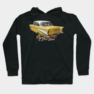 1957 Chevrolet 210 2 Door Sedan Hoodie